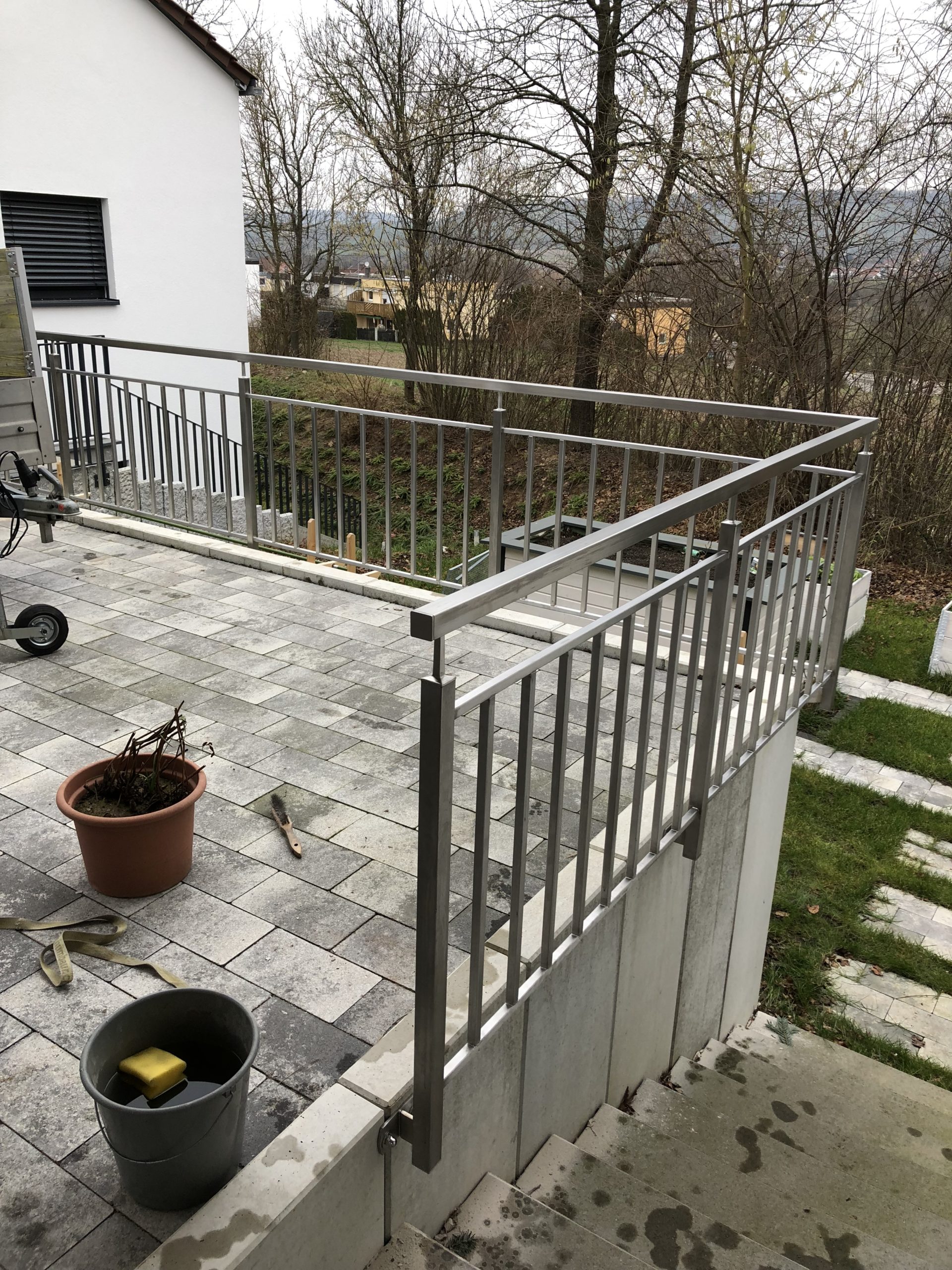 Geländer aus Edelstahl - ZELLER Metallbau